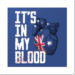 Australia it's in my Blood Posters and Art